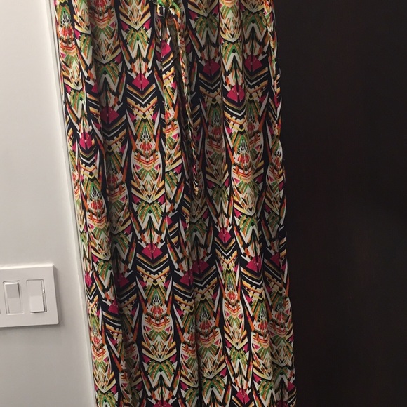 Festival Wide Leg Boho  Pants L - Picture 4 of 5
